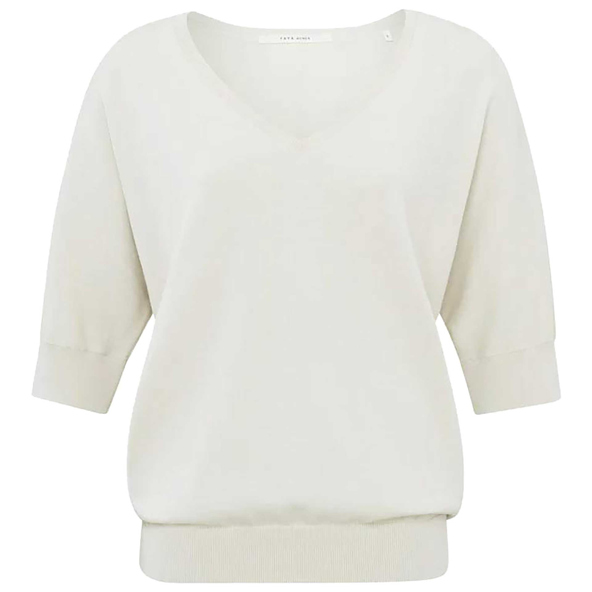 YaYa Sweater Double v-neck