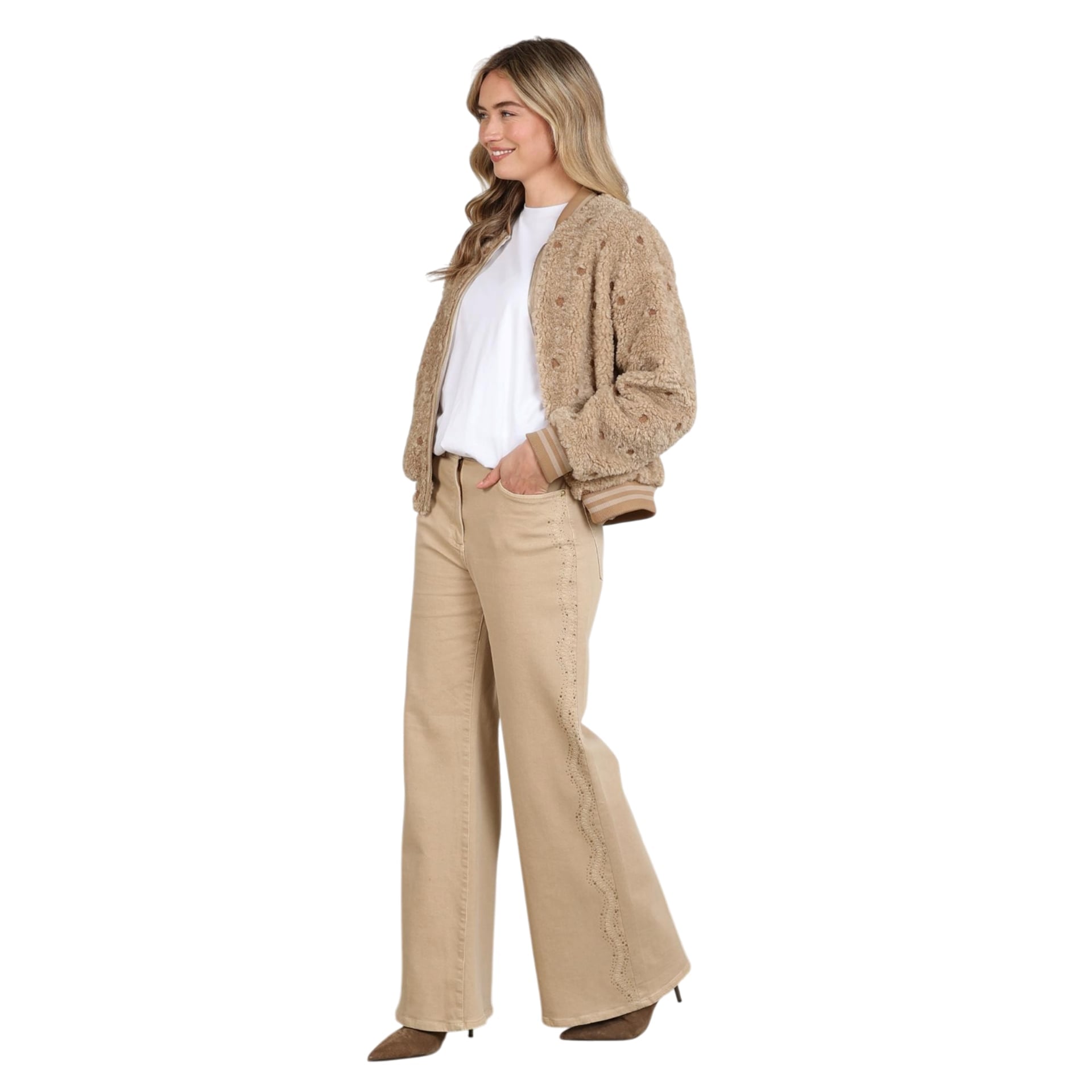 NUKUS Jeans Tessa Strass